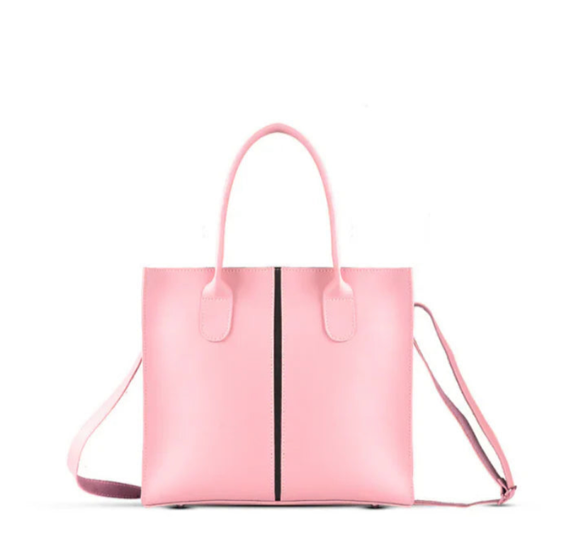 MINIMALIST LUXE PINK TOTE BAG