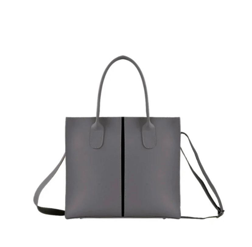MINIMALIST LUXE GREY TOTE BAG