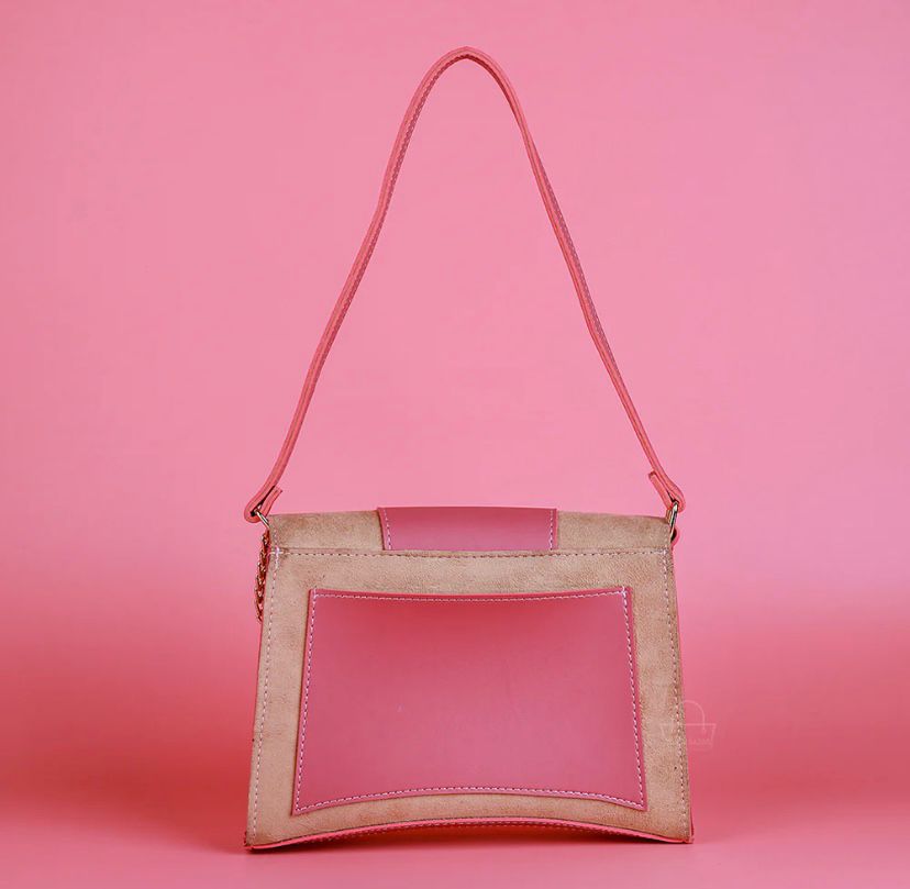 SLEEVE PINK CROSSBODY BAG