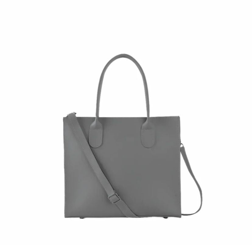 MINIMALIST LUXE GREY TOTE BAG