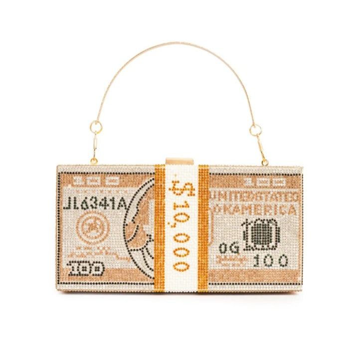 Golden Dollar clutch