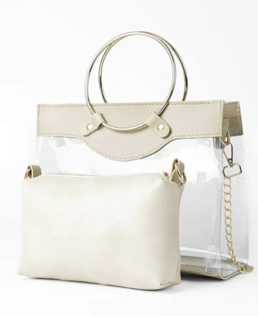 Acrylic Bag Beige -
sumhil.store