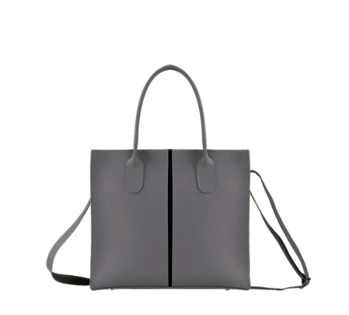 Minimalist Luxe Grey Tote Bag