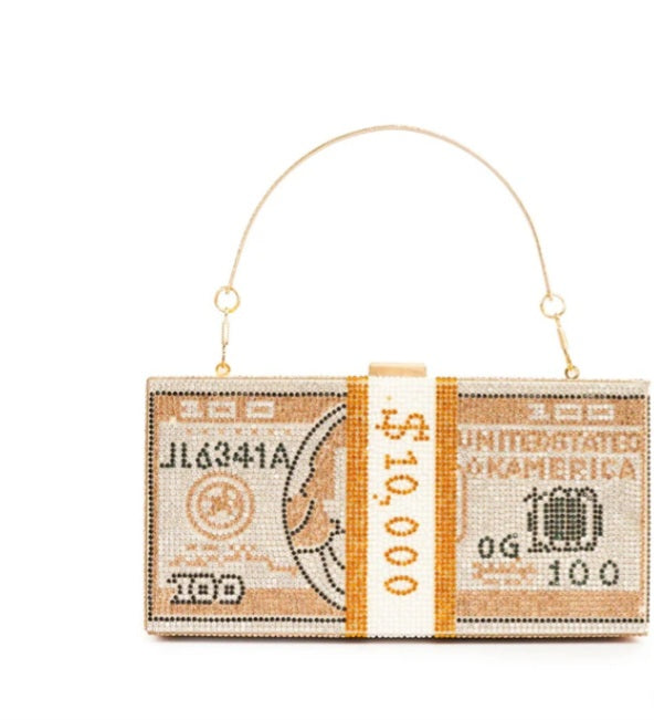 Golden Dollar clutch