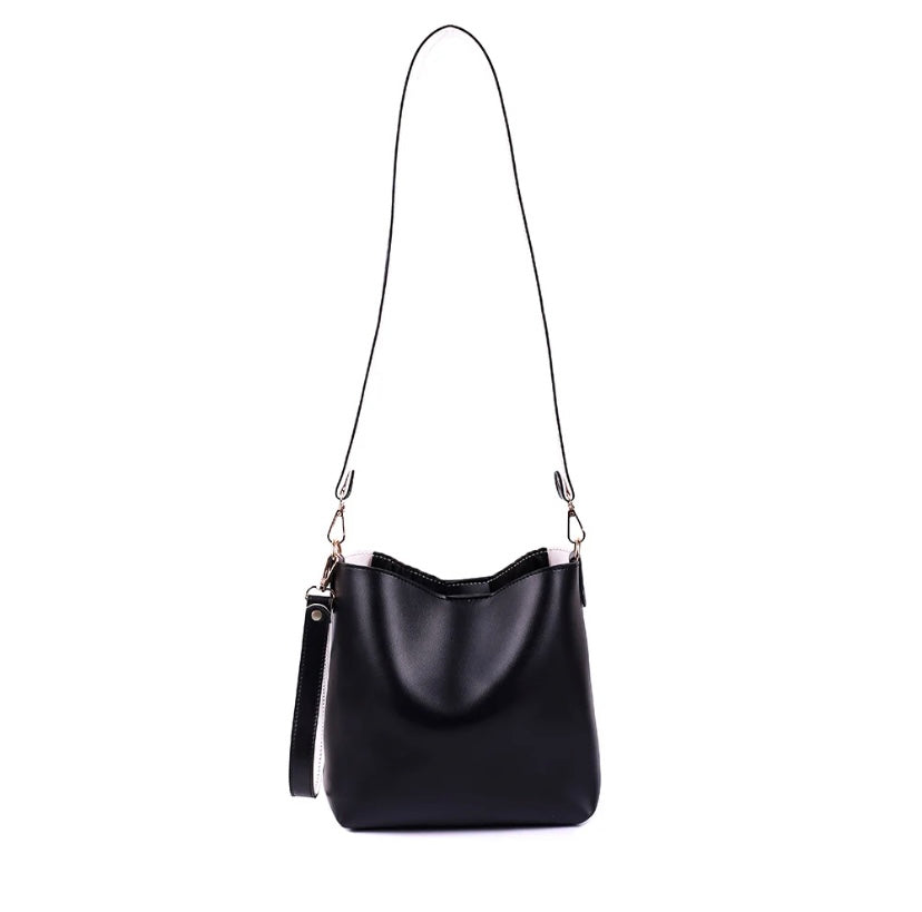 POTLI BLACK AND WHITE BAG