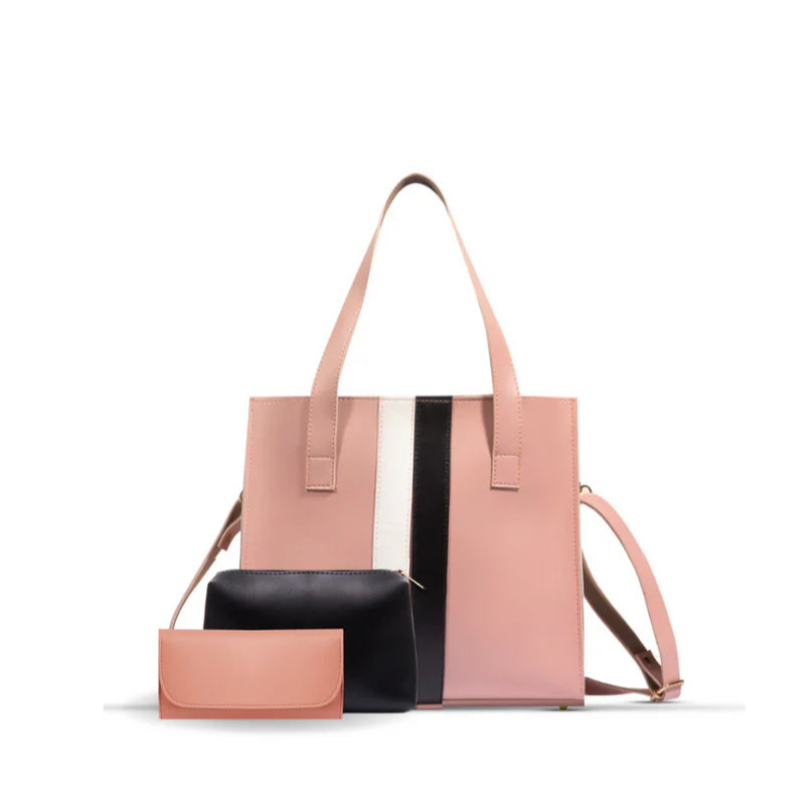 BLEND 3 PCS T-PINK TOTE BAG