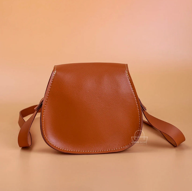 MINI MICKEY BROWN CROSSBODY BAG