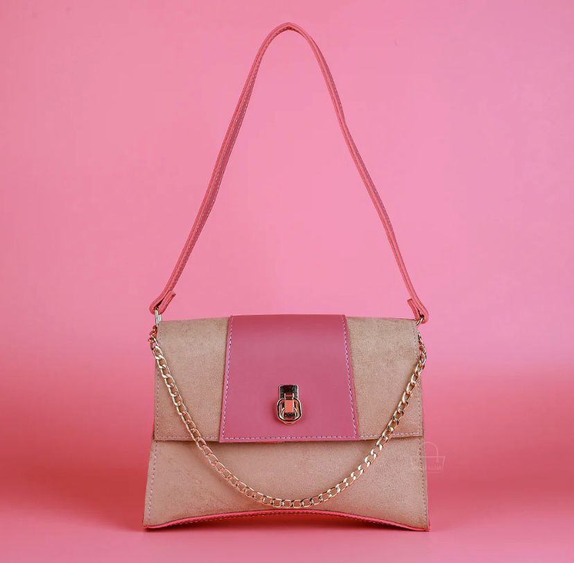 SLEEVE PINK CROSSBODY BAG