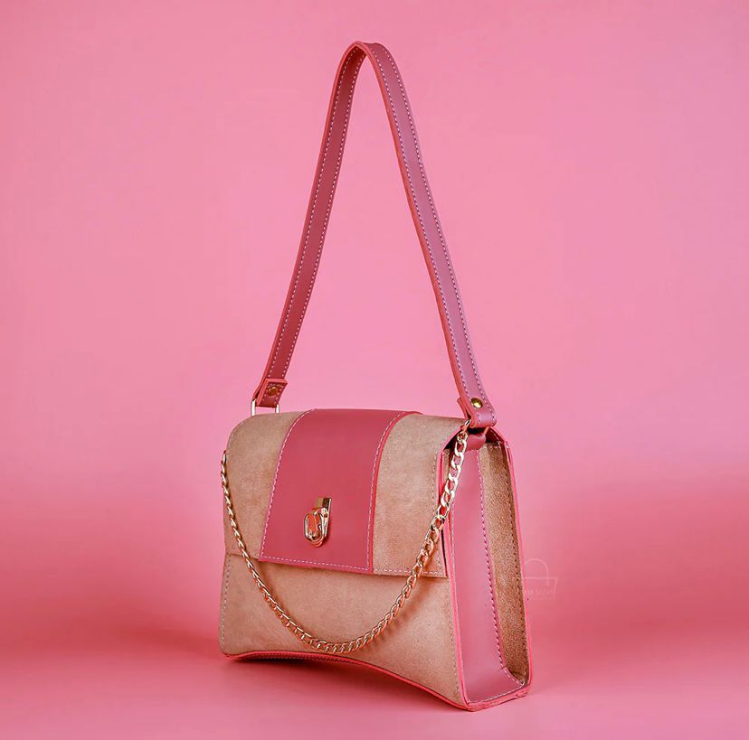 SLEEVE PINK CROSSBODY BAG