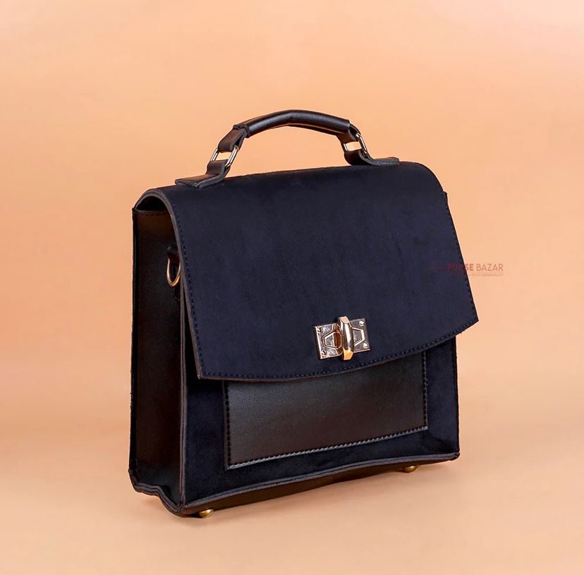 MISO MUCH BLACK HANDBAG