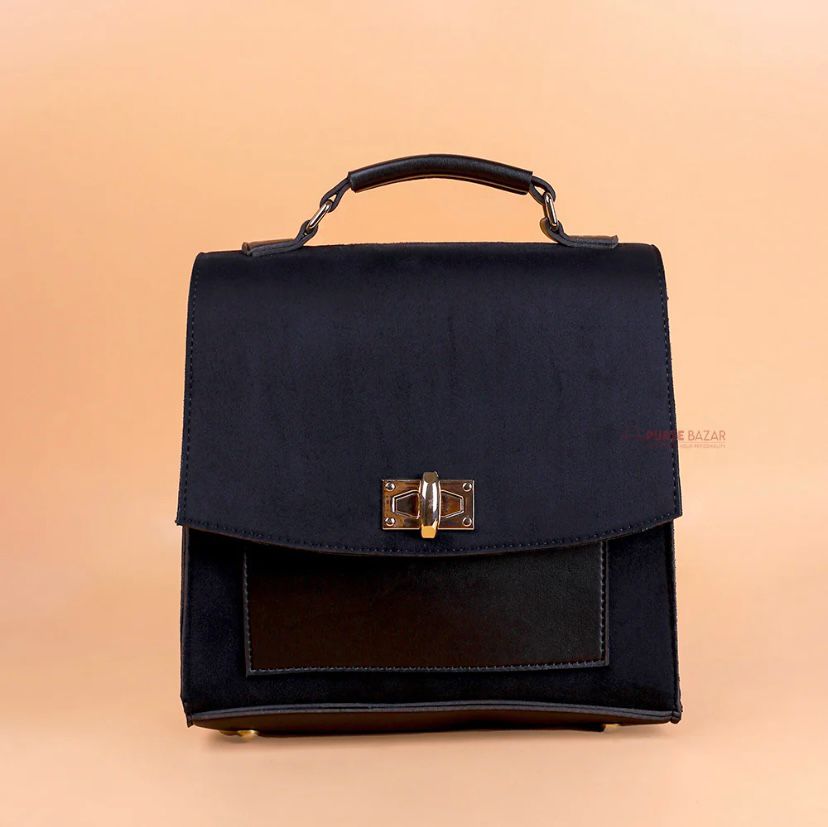 MISO MUCH BLACK HANDBAG