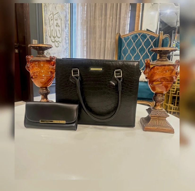 CROC MIDNIGHT LUXE 2 PCS TOTE SET