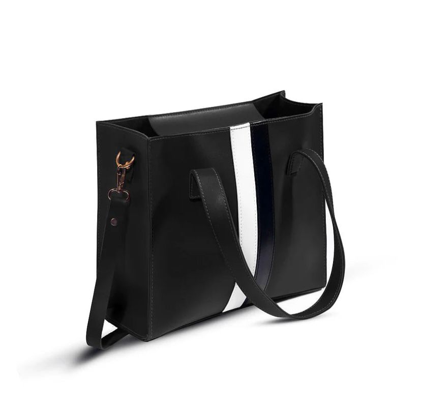 BLEND 3 PCS BLACK TOTE BAG