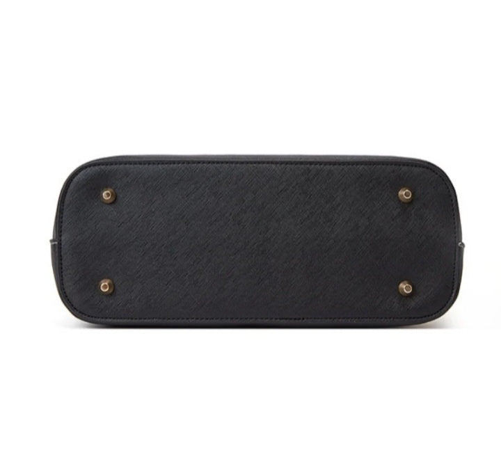 Dream Grey and Black 3 Piece Handbag