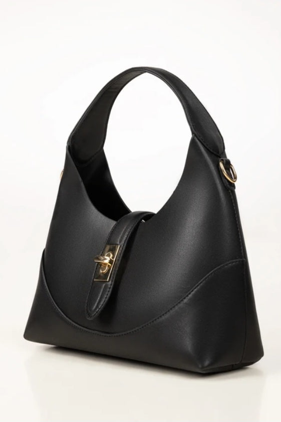 Black Hobo Bag_sumhil.store