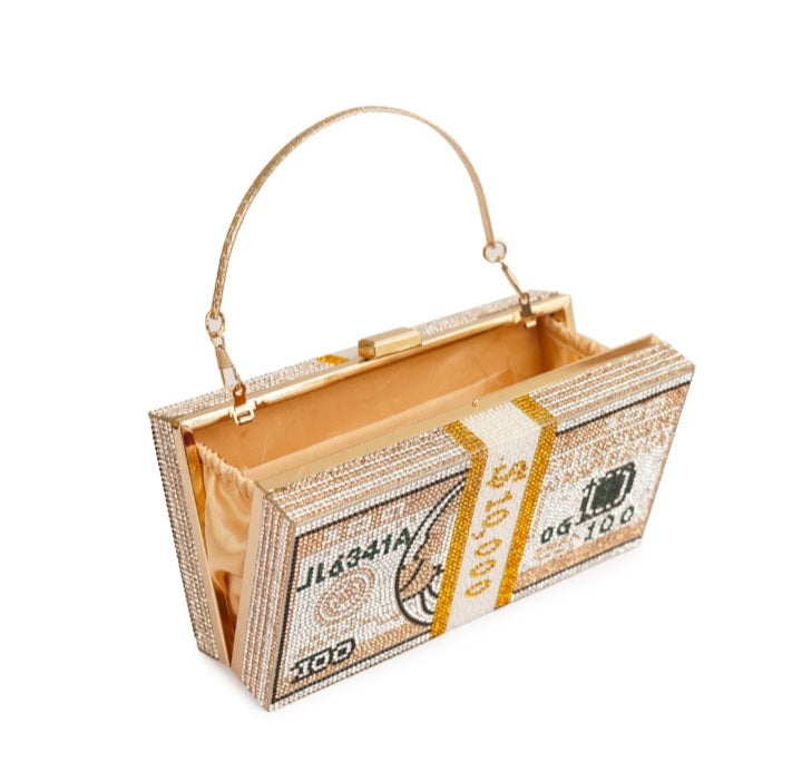 Golden Dollar clutch