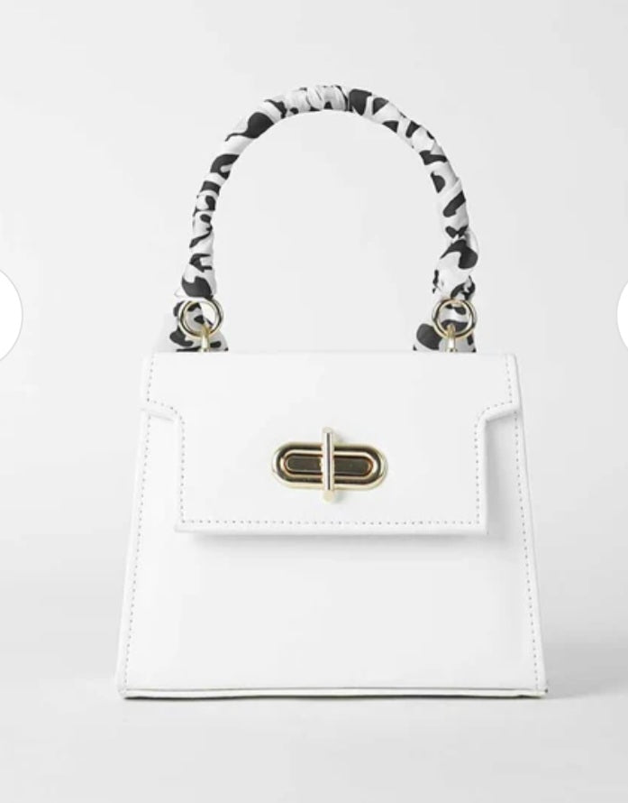 Iris Handbag White (Plain)